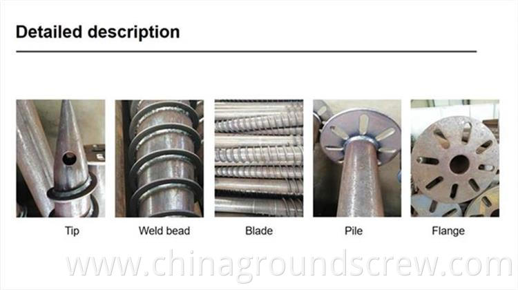 flange ground screw